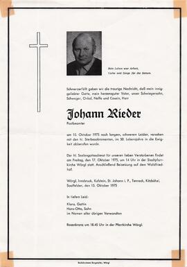 Rieder Johann G