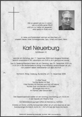 Neuerburg Karl G