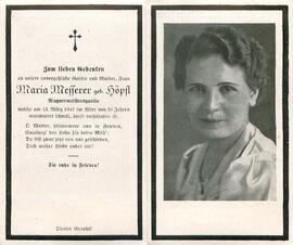 Messerer Maria geb. Höpfl