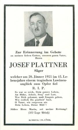Plattner Josef 1