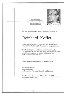 Kofler Reinhard G