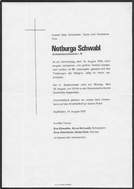 Schwabl Notburga