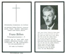 Böhm Franz