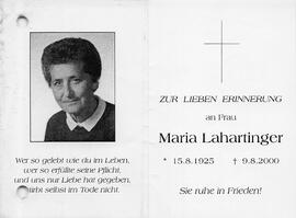 Lahartinger Maria 2000