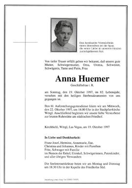 Huemer Anna G