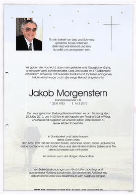 Morgenstern Jakob G