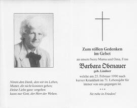 Obernauer Barbara geb. Lindner