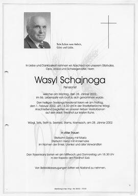 Schajnoga Wasyl G