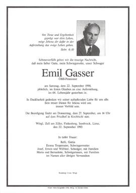 Gasser Emil G