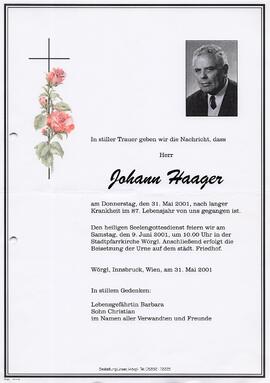Haager Johann G