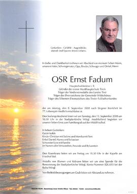 Fadum Ernst OSR G