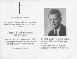 Stockklausner Anton