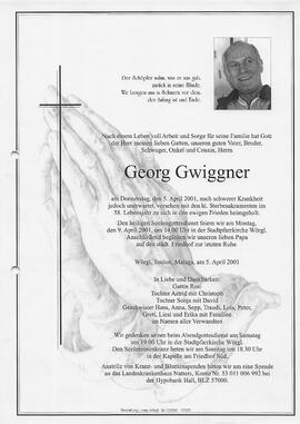 Gwiggner Georg G