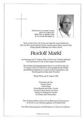 Markl Rudolf G