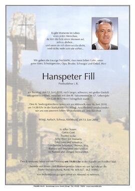 Fill Hanspeter G