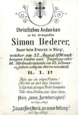 Bederer Simon Branzen