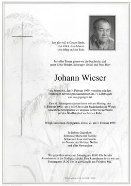 Wieser Johann G
