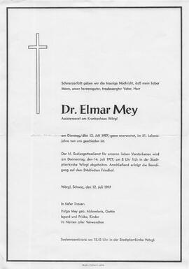 Mey Elmar Dr. G