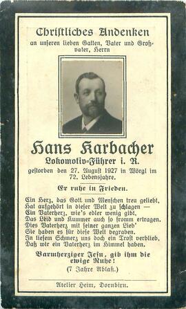Karbacher Hans