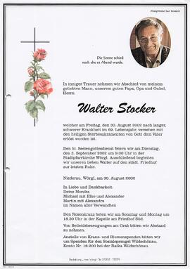 Stocker Walter G