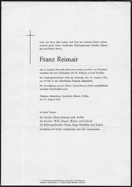 Reimair Franz G