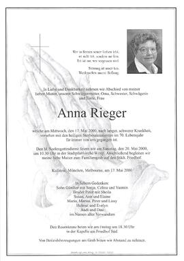 Rieger Anna G