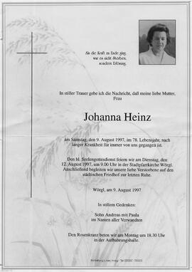 Heinz Johanna