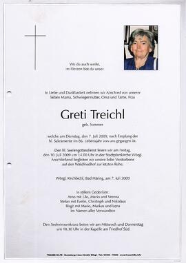 Treichl Greti geb. Sommer G