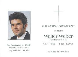 Weber Walter