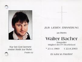 Bacher Walter