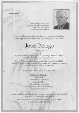 Bolego Josef g
