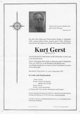 Gerst Kurt G