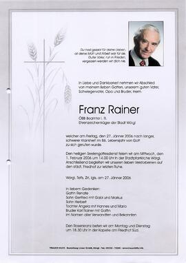 Rainer Franz G
