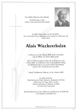 Wiechenthaler Alois G