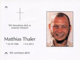 Thaler Matthias