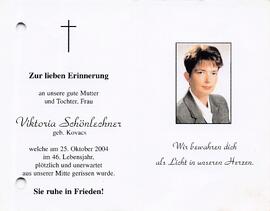 Schönlechner Viktoria geb. Kovacs