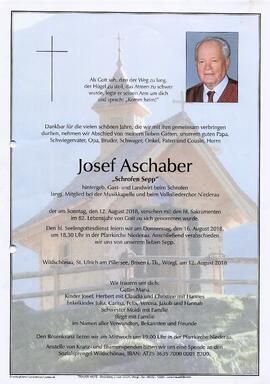 Aschaber Josef