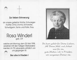 Winderl Rosa geb. Ott