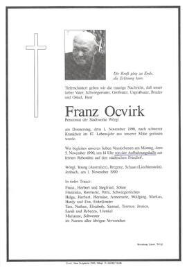 Ocvirk Franz G