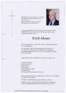 Moser Erich G