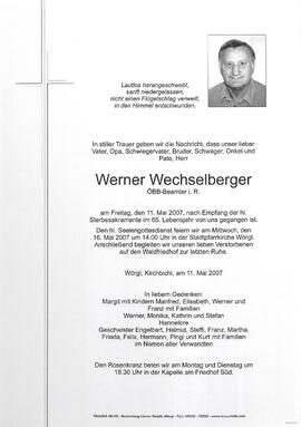 Wechselberger Werner G