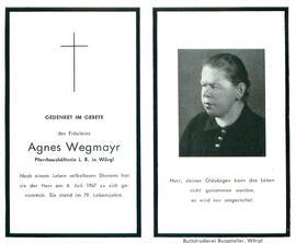 Wegmayr Agnes