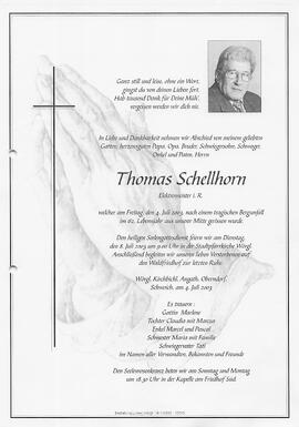Schellhorn Thomas G