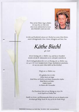 Biechl Käthe