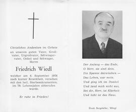Wiedl Friedrich