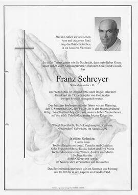 Schreyer Franz