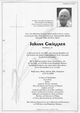 Gwiggner Johann G