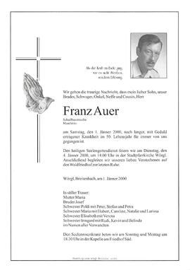 Auer Franz G