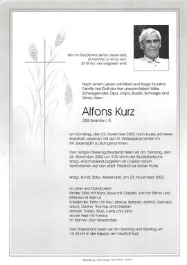 Kurz Alfons G