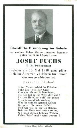 Fuchs Josef 1958